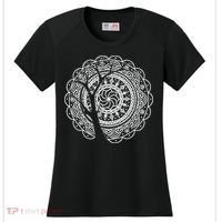 Bohemian Dala Tree Shadow Gift Gypsy Soul Boho Gift Women's Cooling Performance Crew T-Shirt thumb 0