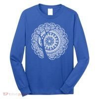 Bohemian Dala Tree Shadow Gift Gypsy Soul Boho Gift Long Sleeve Shirt thumb 0