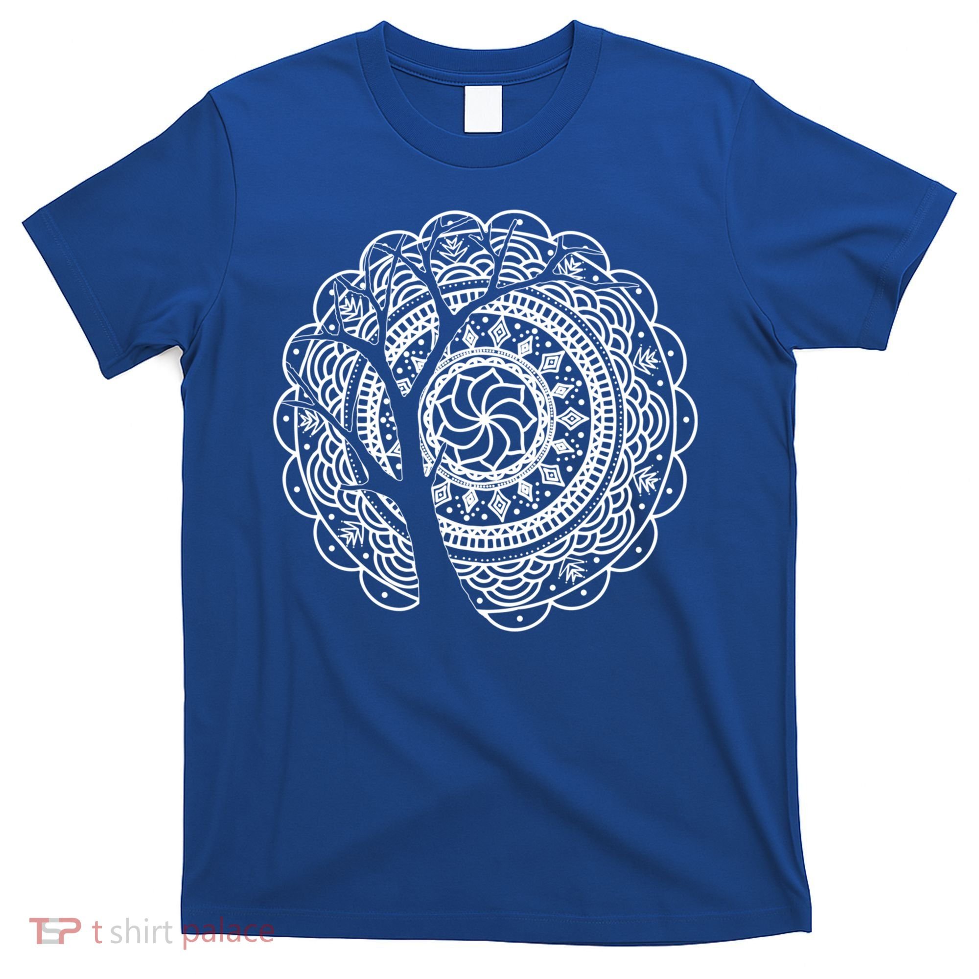Bohemian Dala Tree Shadow Gift Gypsy Soul Boho Gift T-Shirt