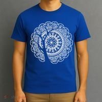 Bohemian Dala Tree Shadow Gift Gypsy Soul Boho Gift T-Shirt thumb 3