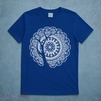 Bohemian Dala Tree Shadow Gift Gypsy Soul Boho Gift T-Shirt thumb 5