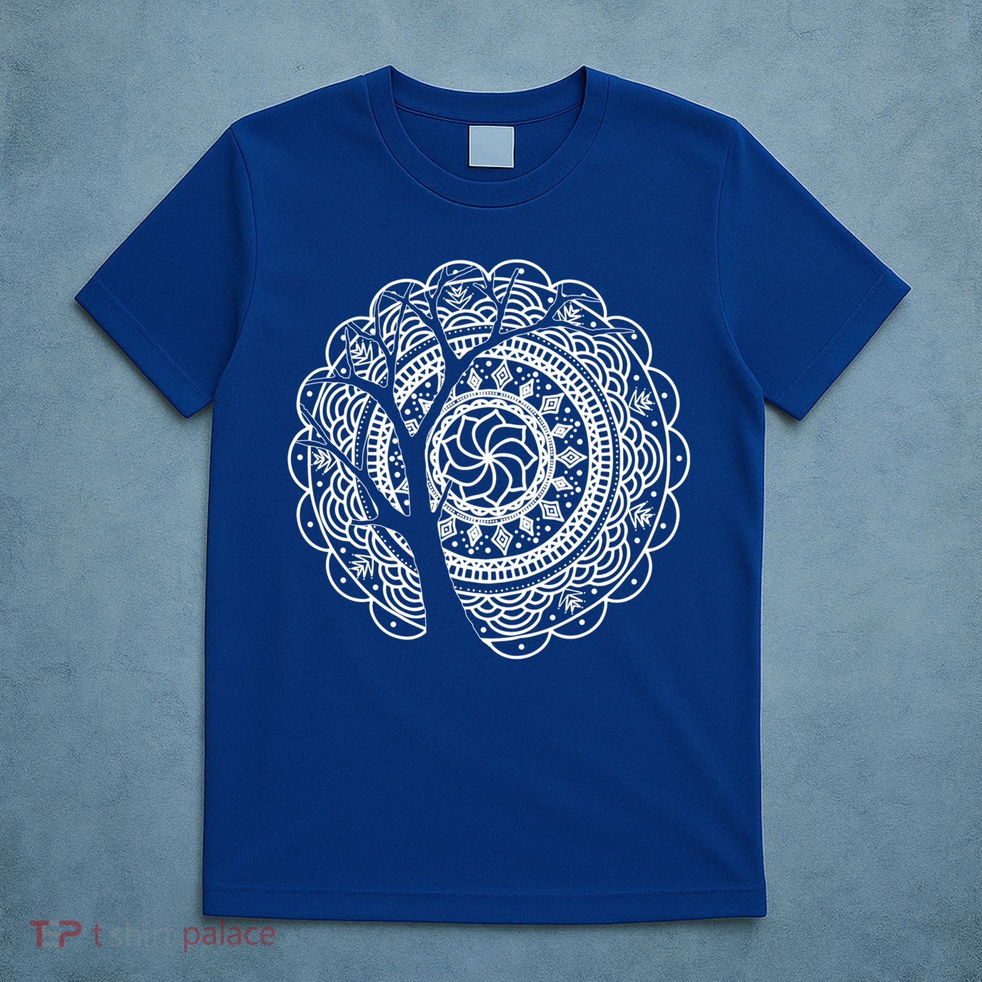 Bohemian Dala Tree Shadow Gift Gypsy Soul Boho Gift T-Shirt