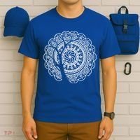 Bohemian Dala Tree Shadow Gift Gypsy Soul Boho Gift T-Shirt thumb 6