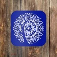 Bohemian Dala Tree Shadow Gift Gypsy Soul Boho Gift Coaster thumb 0