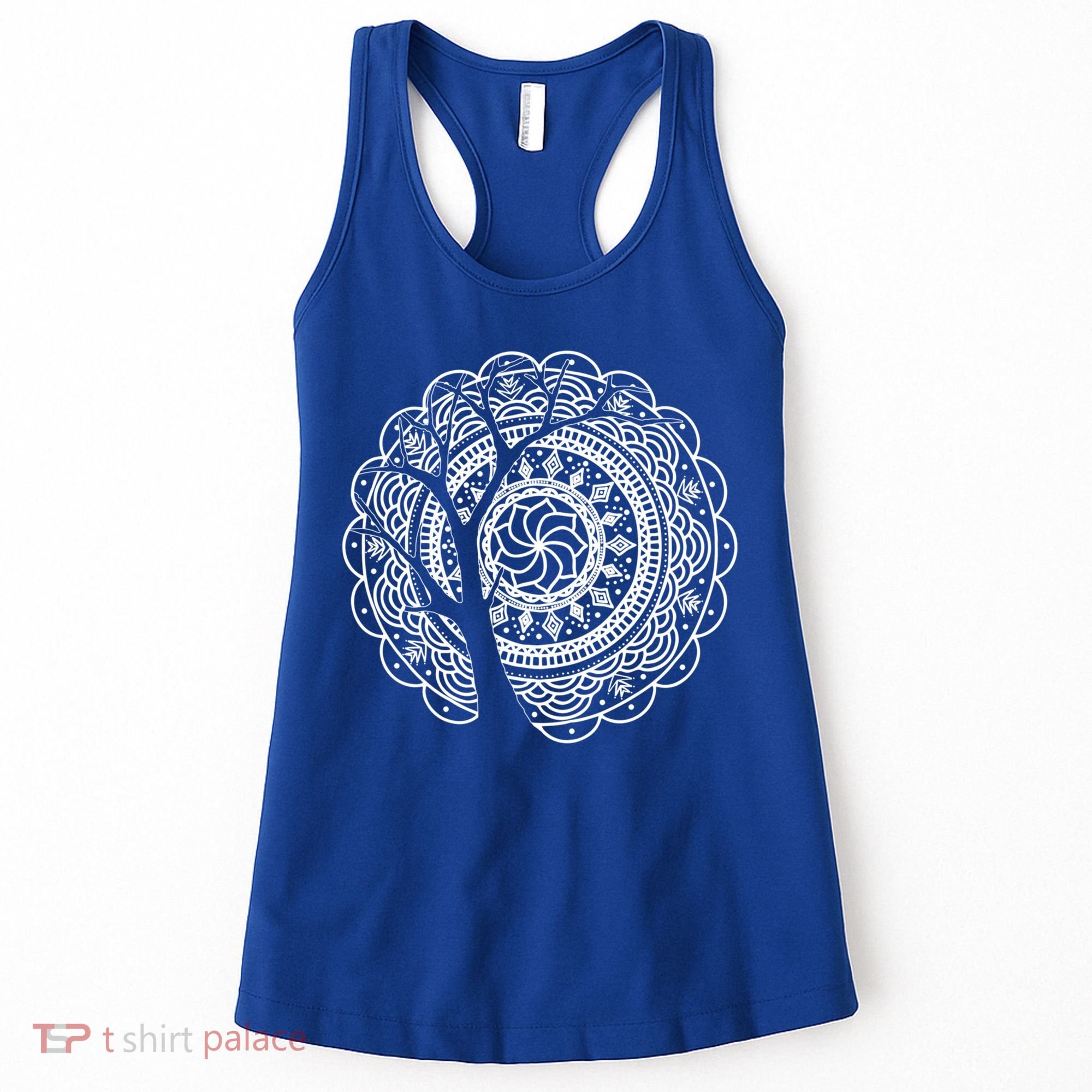 Bohemian Dala Tree Shadow Gift Gypsy Soul Boho Gift Women's Tank Top