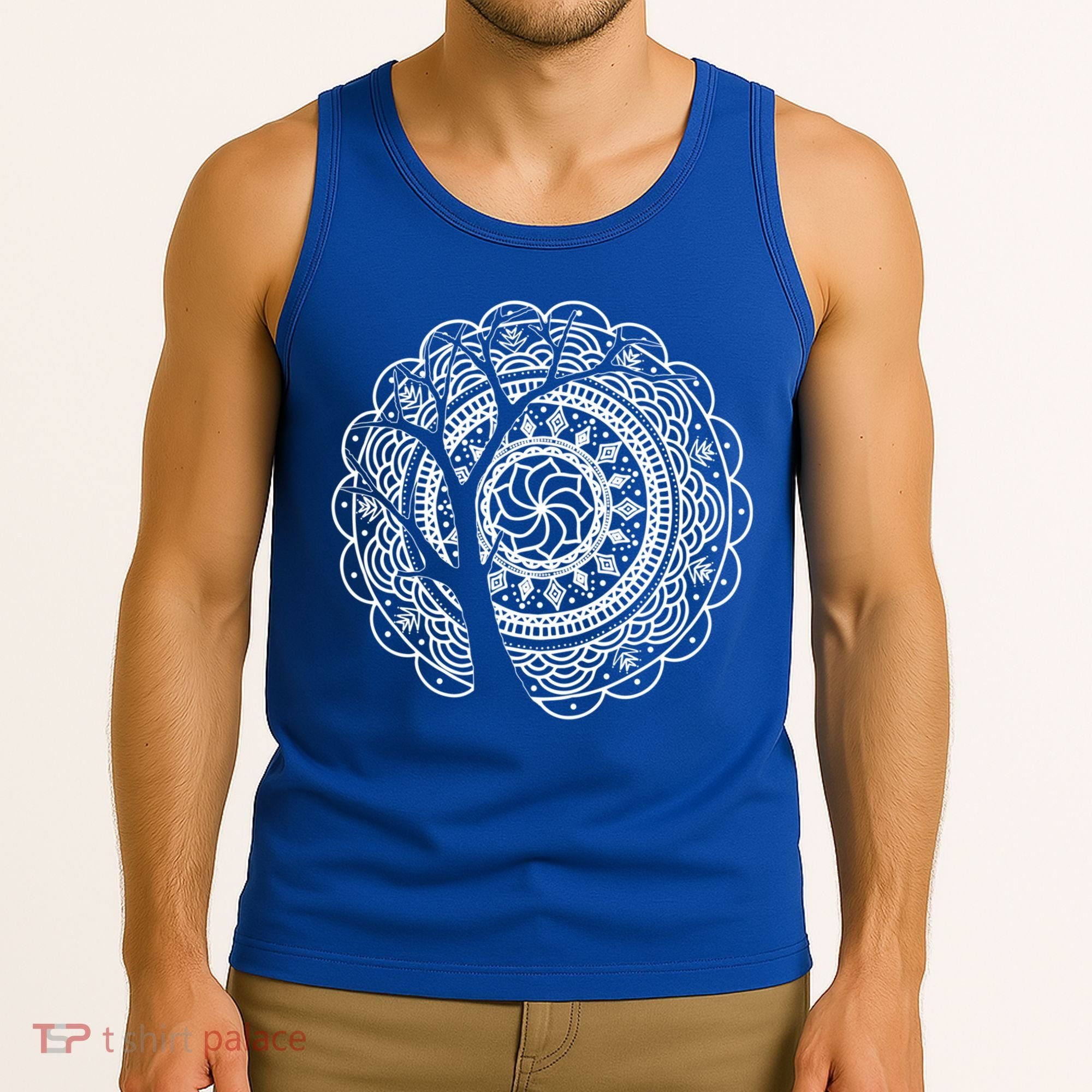 Bohemian Dala Tree Shadow Gift Gypsy Soul Boho Gift Tank Top