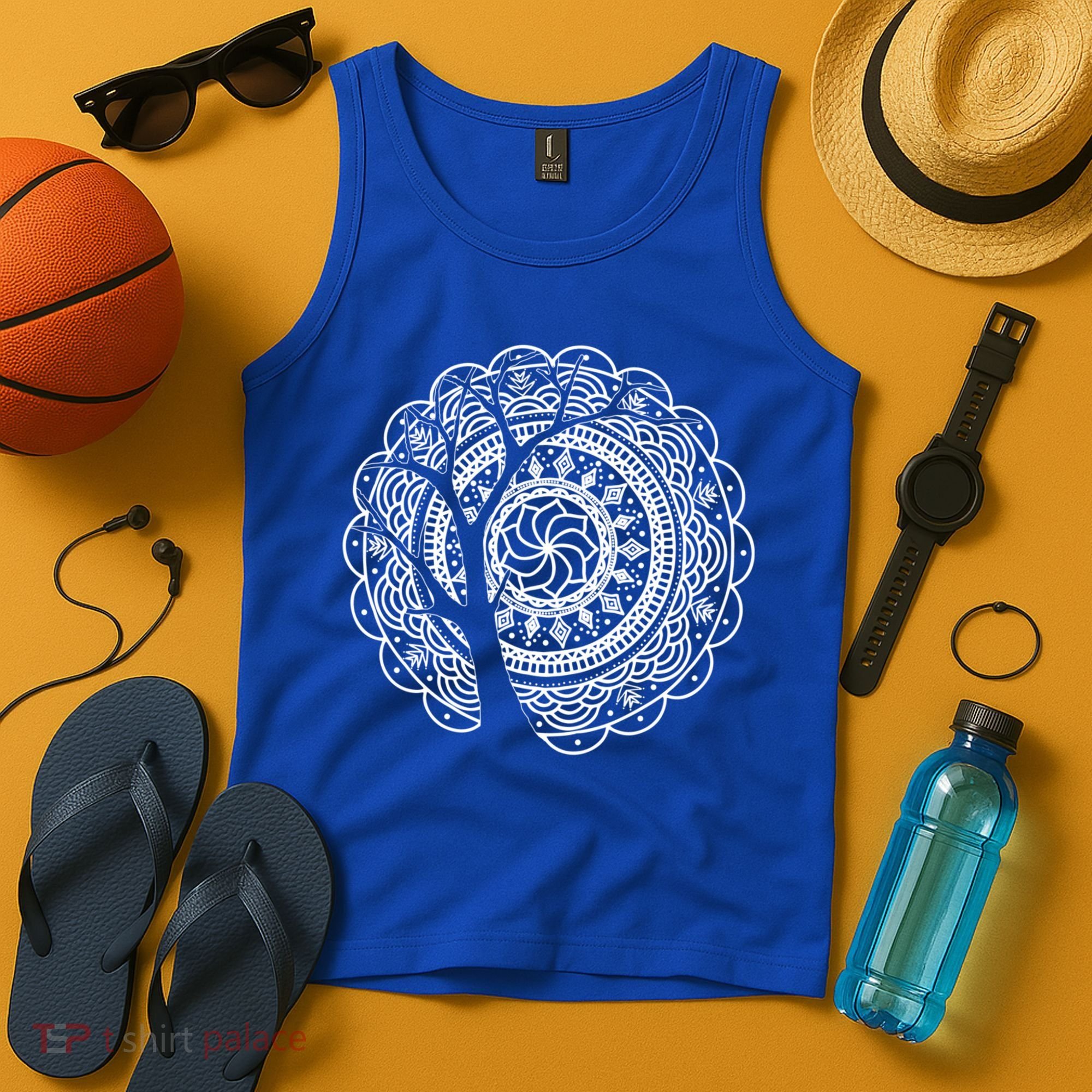 Bohemian Dala Tree Shadow Gift Gypsy Soul Boho Gift Tank Top