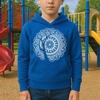 Bohemian Dala Tree Shadow Gift Gypsy Soul Boho Gift Kids Hoodie thumb 2
