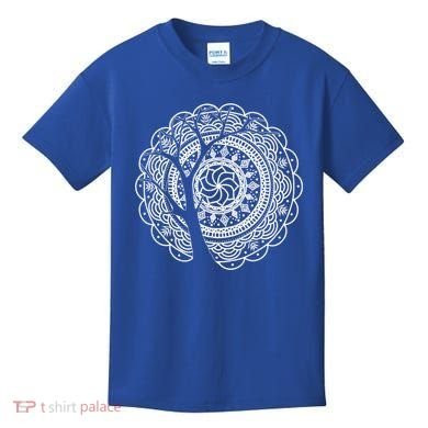 Bohemian Dala Tree Shadow Gift Gypsy Soul Boho Gift Kids T-Shirt