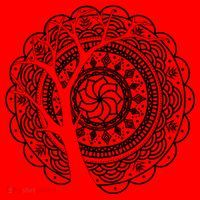 Bohemian Dala Tree Shadow Gift Gypsy Soul Boho Gift Santa Hat thumb 1