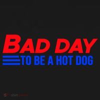 Bad Day To Be A Hot Dog Funny Backpack thumb 2