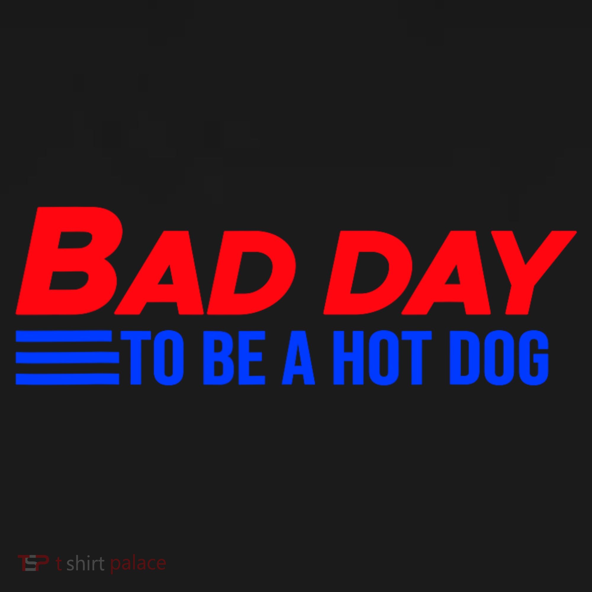 Bad Day To Be A Hot Dog Funny Backpack