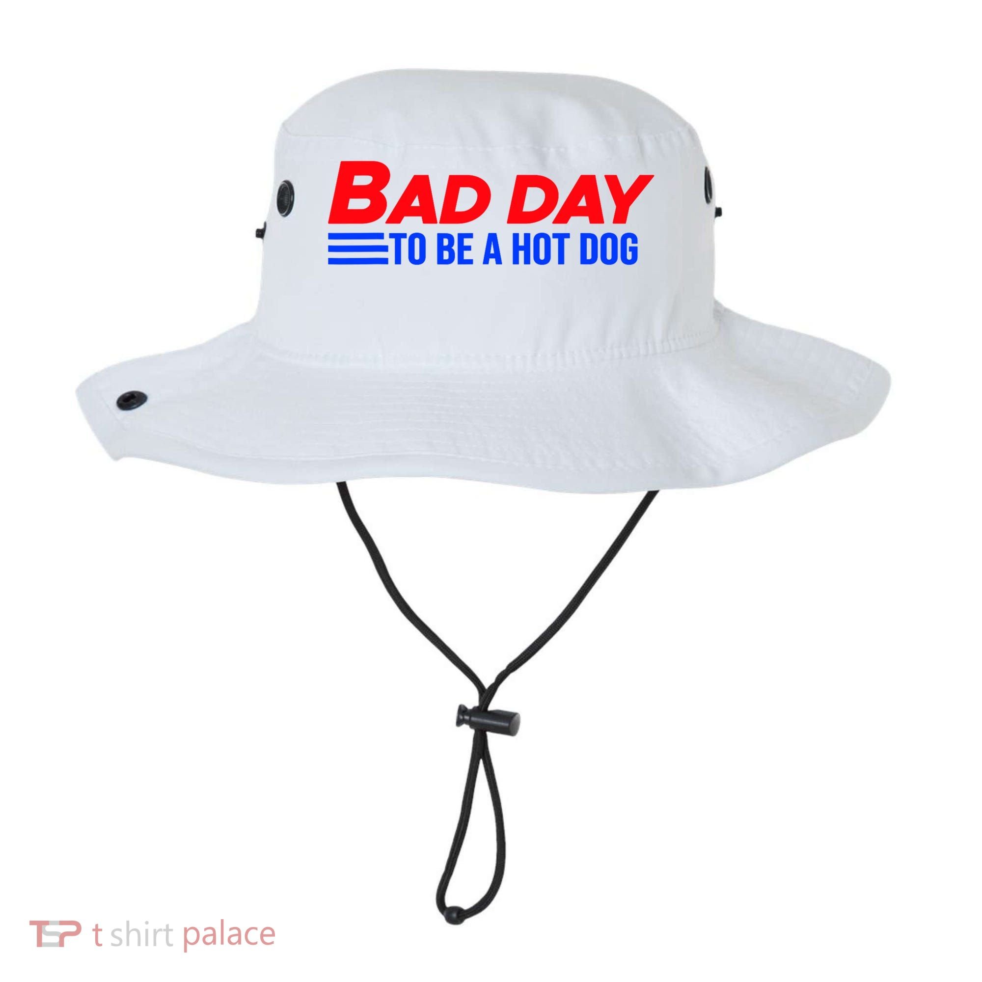 Bad Day To Be A Hot Dog Funny Bucket Hat