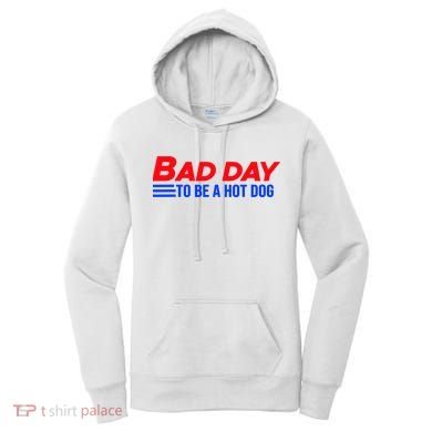 Bad Day To Be A Hot Dog Funny Women's Hoodie