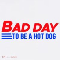 Bad Day To Be A Hot Dog Funny Women's Hoodie thumb 2