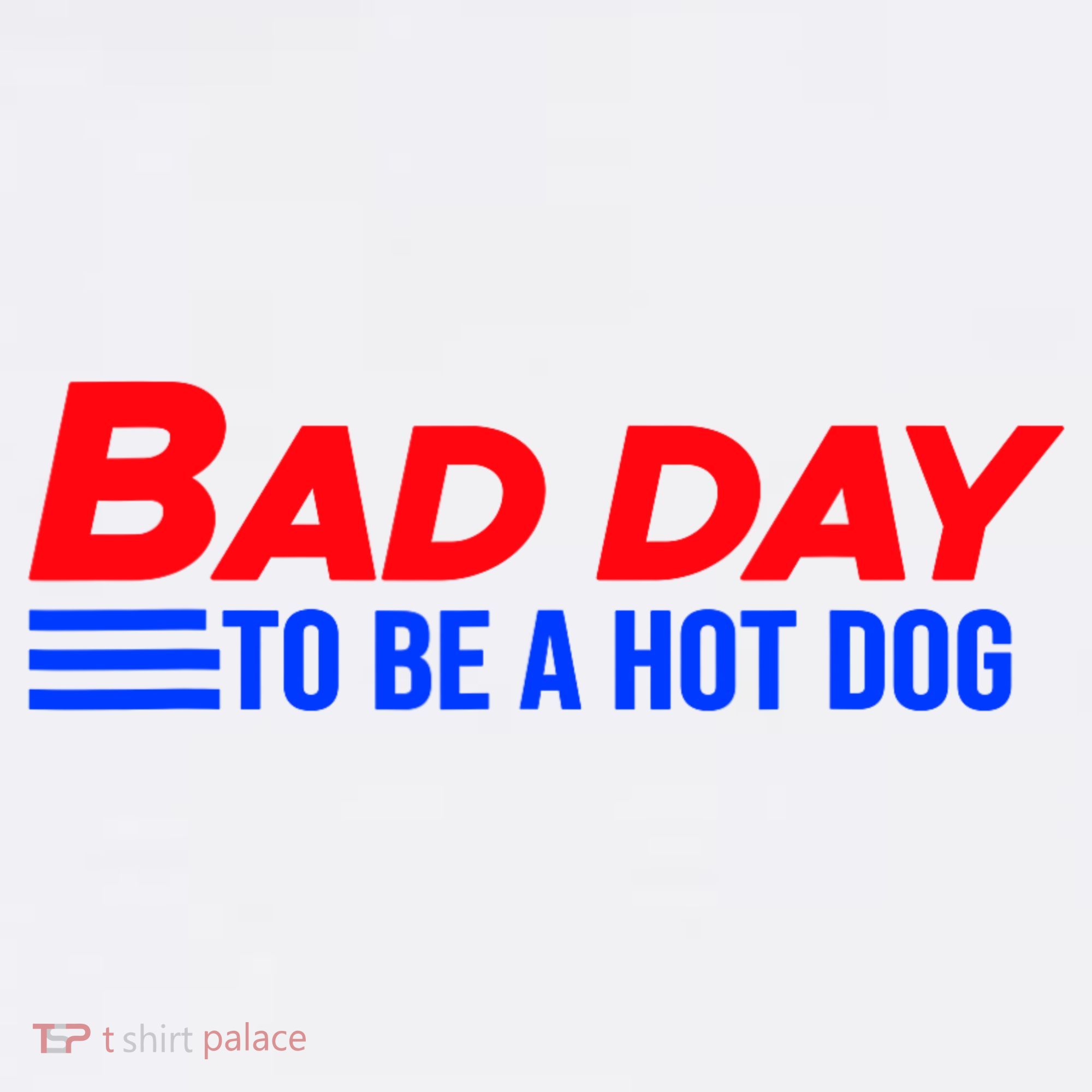 Bad Day To Be A Hot Dog Funny Women's Hoodie