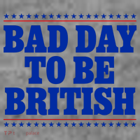 Bad Day To Be British Funny 4th Of July Toddler Hoodie thumb 2