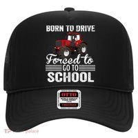 Born Drive Tractor Forced To Go To School Farmer Boy Hat thumb 0