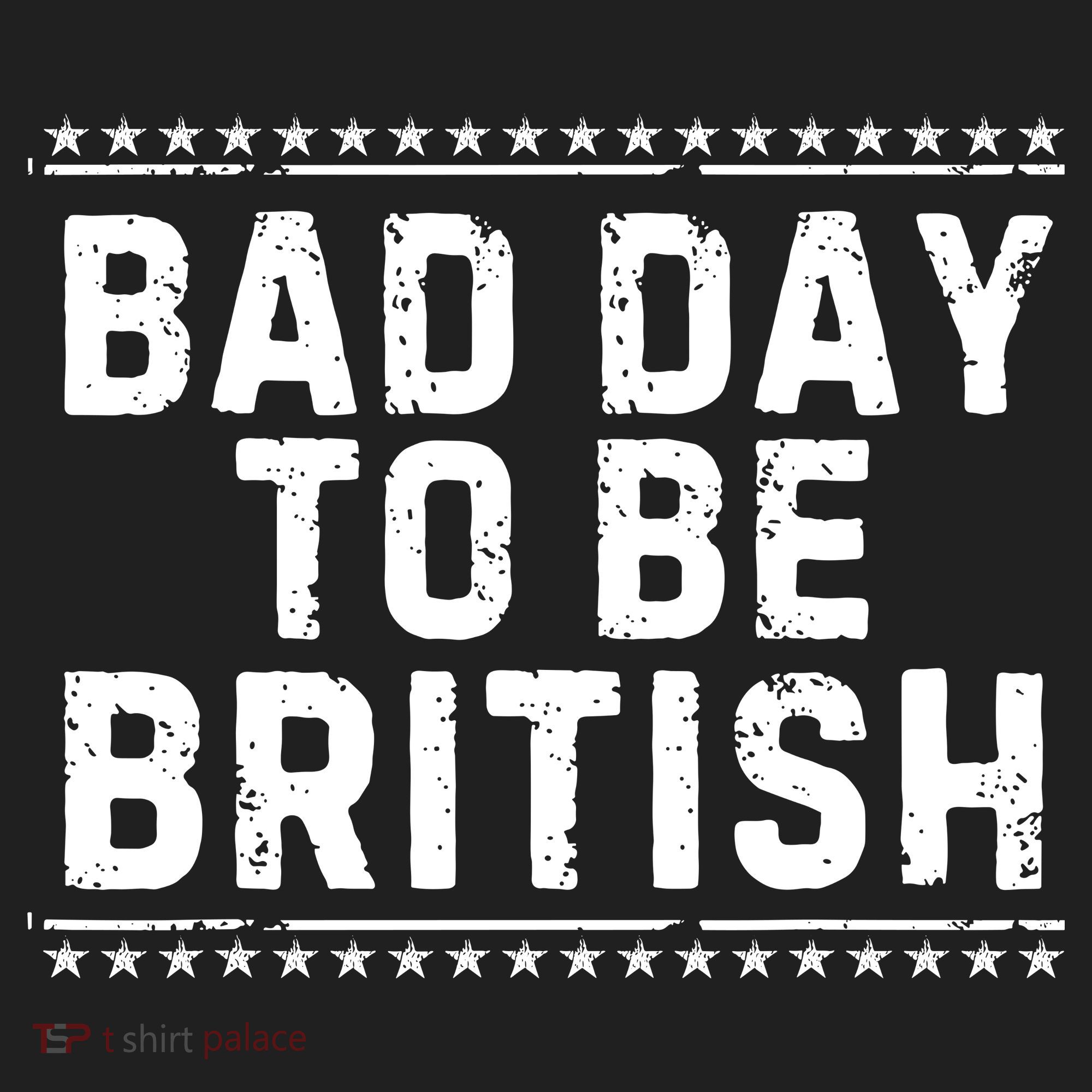 Bad Day To Be British Funny 4th Of July Golf Towel
