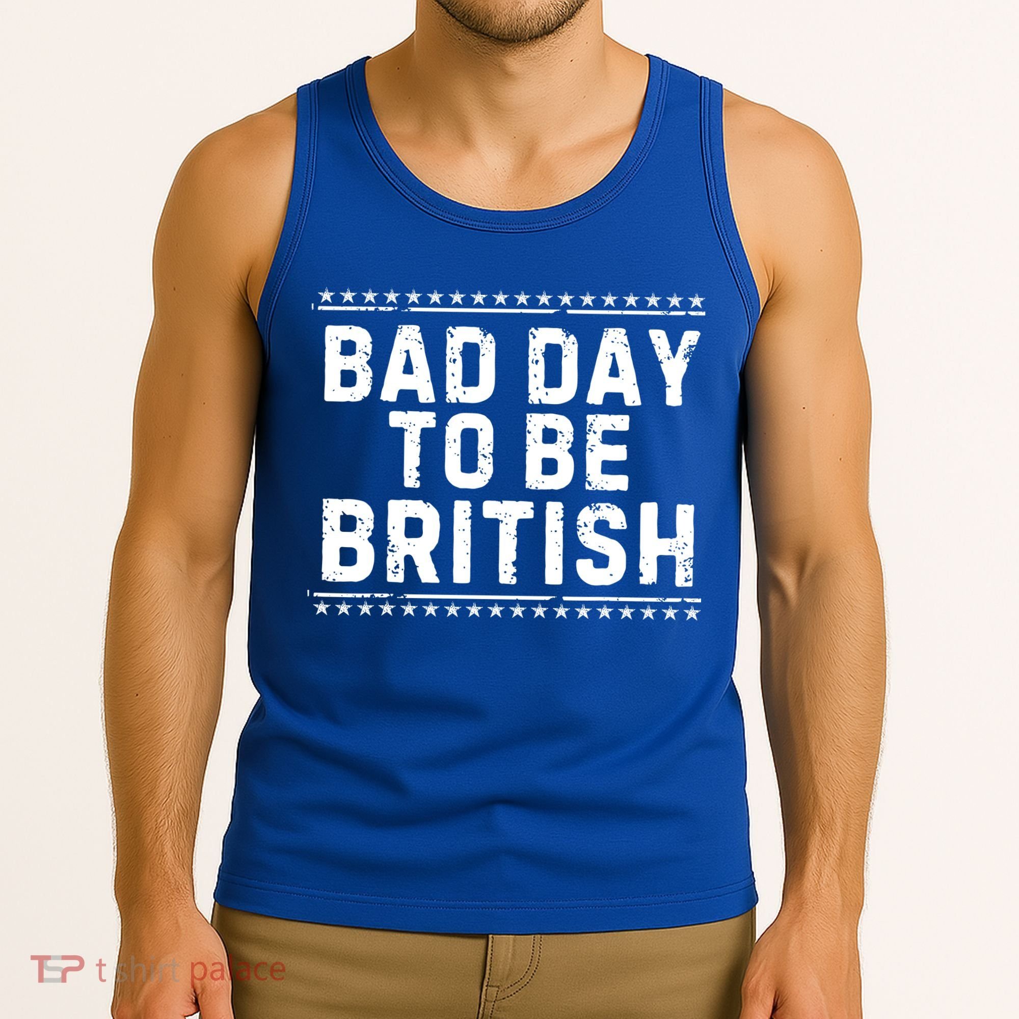 Bad Day To Be British Funny 4th Of July Tank Top