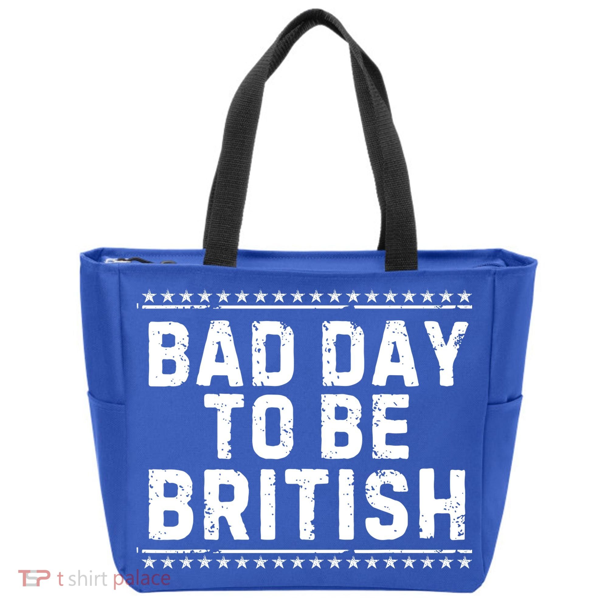 Bad Day To Be British Funny 4th Of July Tote Bag