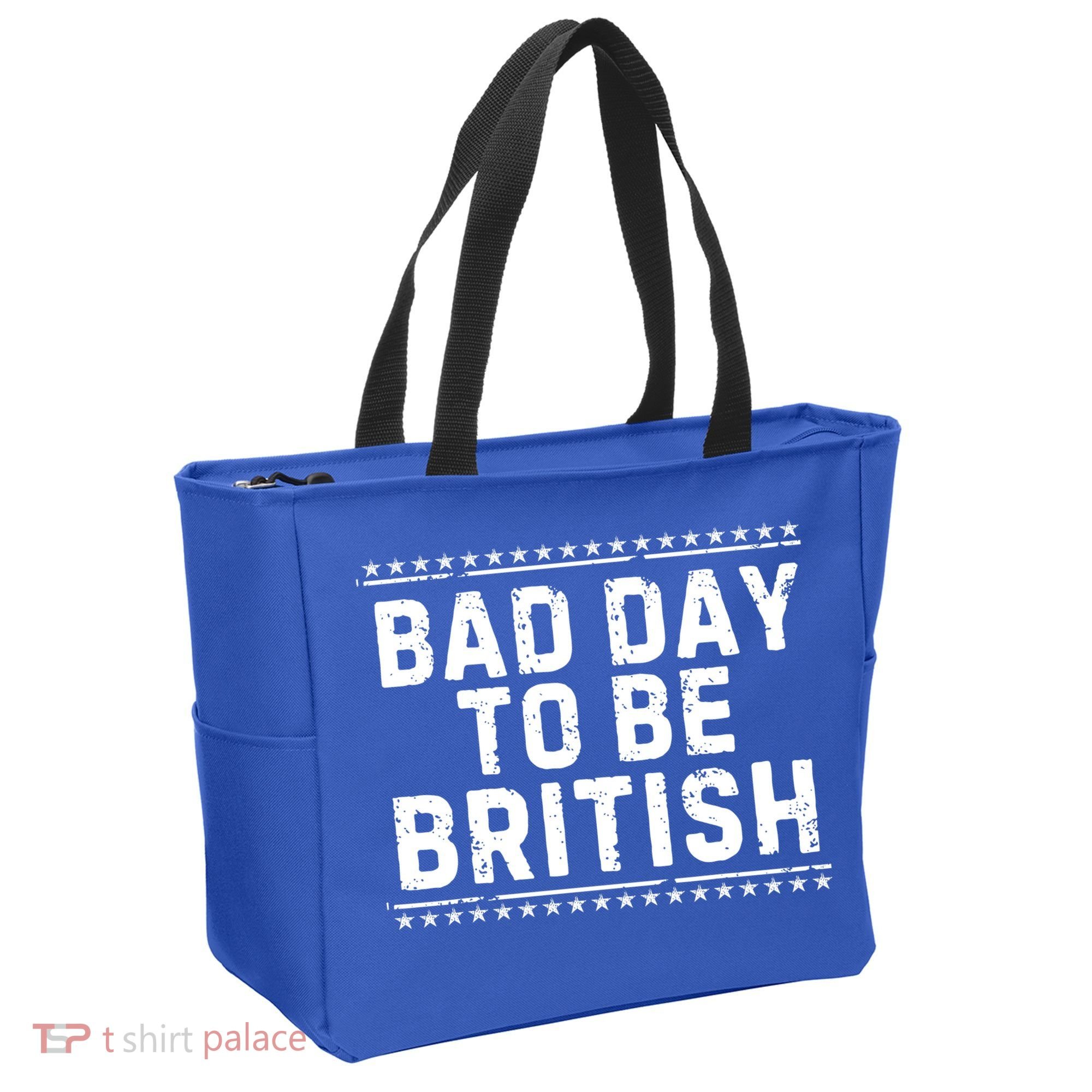 Bad Day To Be British Funny 4th Of July Tote Bag