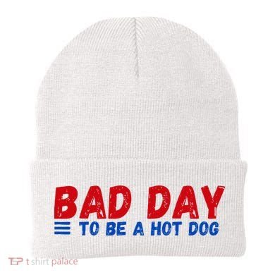 Bad Day To Be A Hot Dog Beanie