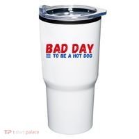 Bad Day To Be A Hot Dog Tumbler thumb 0