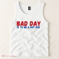 Bad Day To Be A Hot Dog Tank Top thumb 2