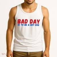 Bad Day To Be A Hot Dog Tank Top thumb 3