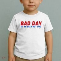 Bad Day To Be A Hot Dog Toddler T-Shirt thumb 2