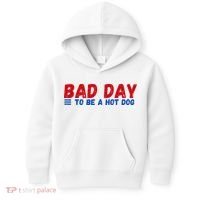Bad Day To Be A Hot Dog Kids Hoodie thumb 0