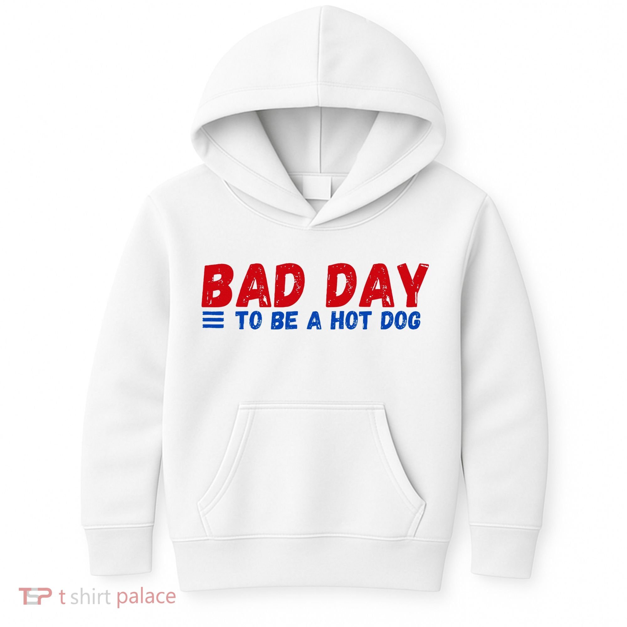 Bad Day To Be A Hot Dog Kids Hoodie