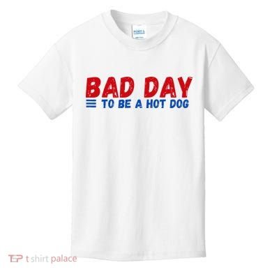 Bad Day To Be A Hot Dog Kids T-Shirt