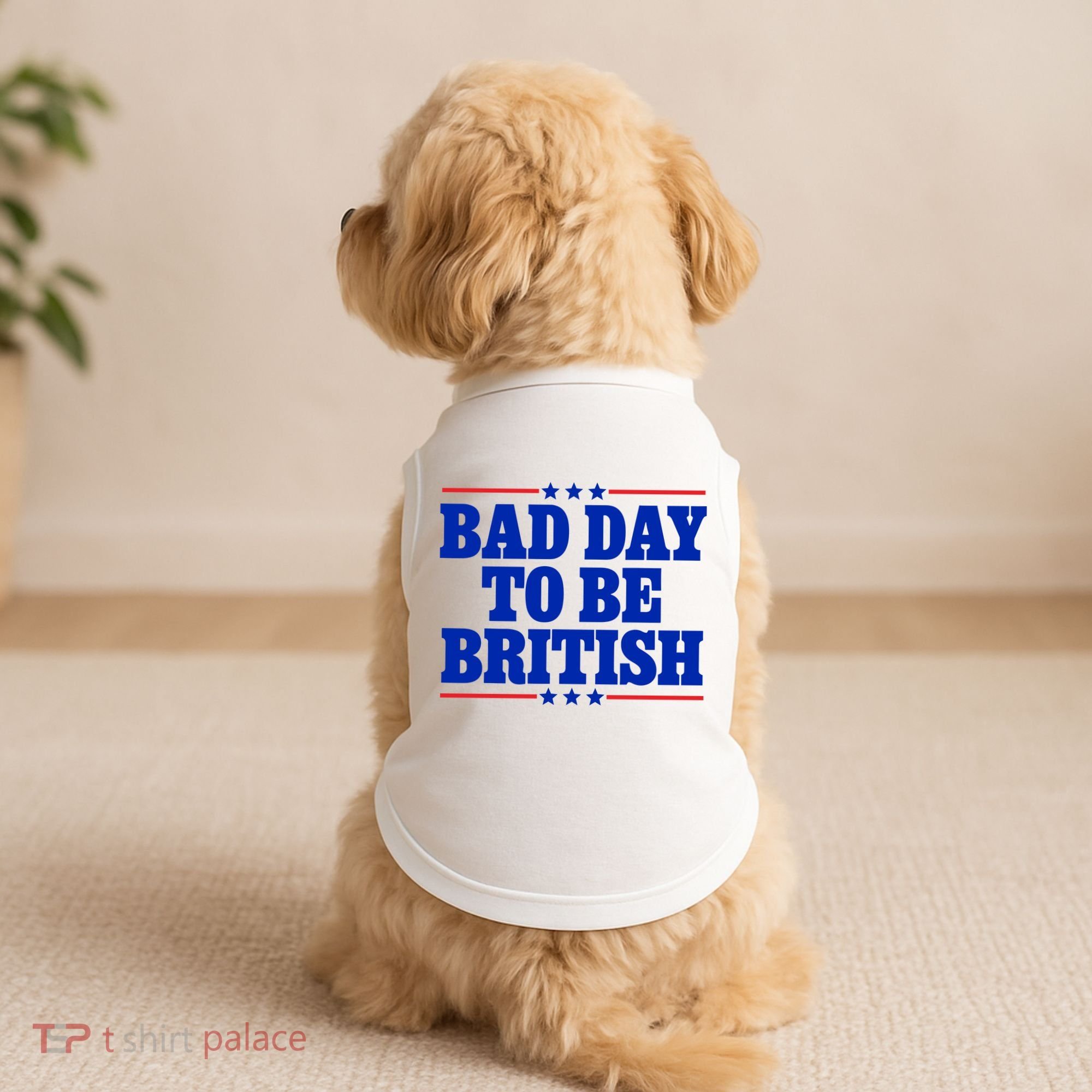 Bad Day To Be British Doggie Tank