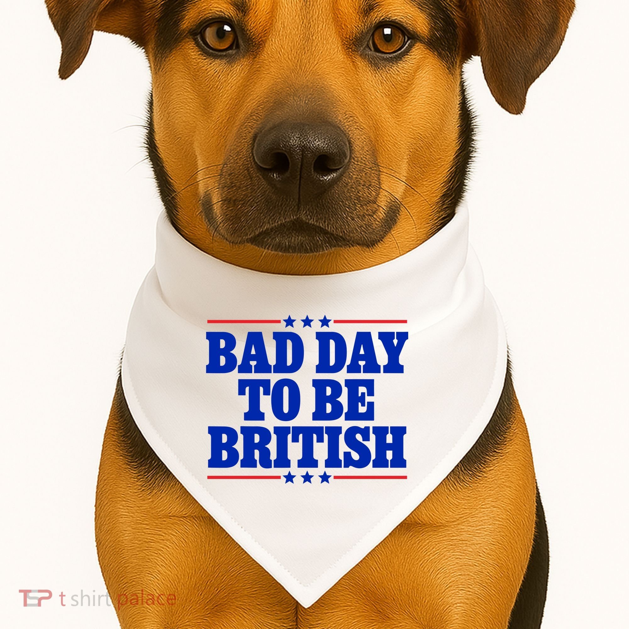 Bad Day To Be British USA-Made Doggie Bandana