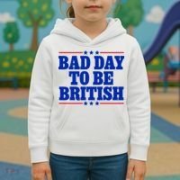 Bad Day To Be British Kids Hoodie thumb 3