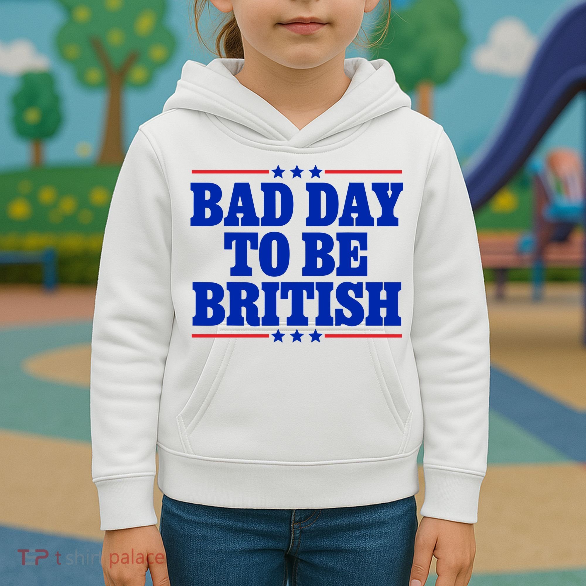 Bad Day To Be British Kids Hoodie