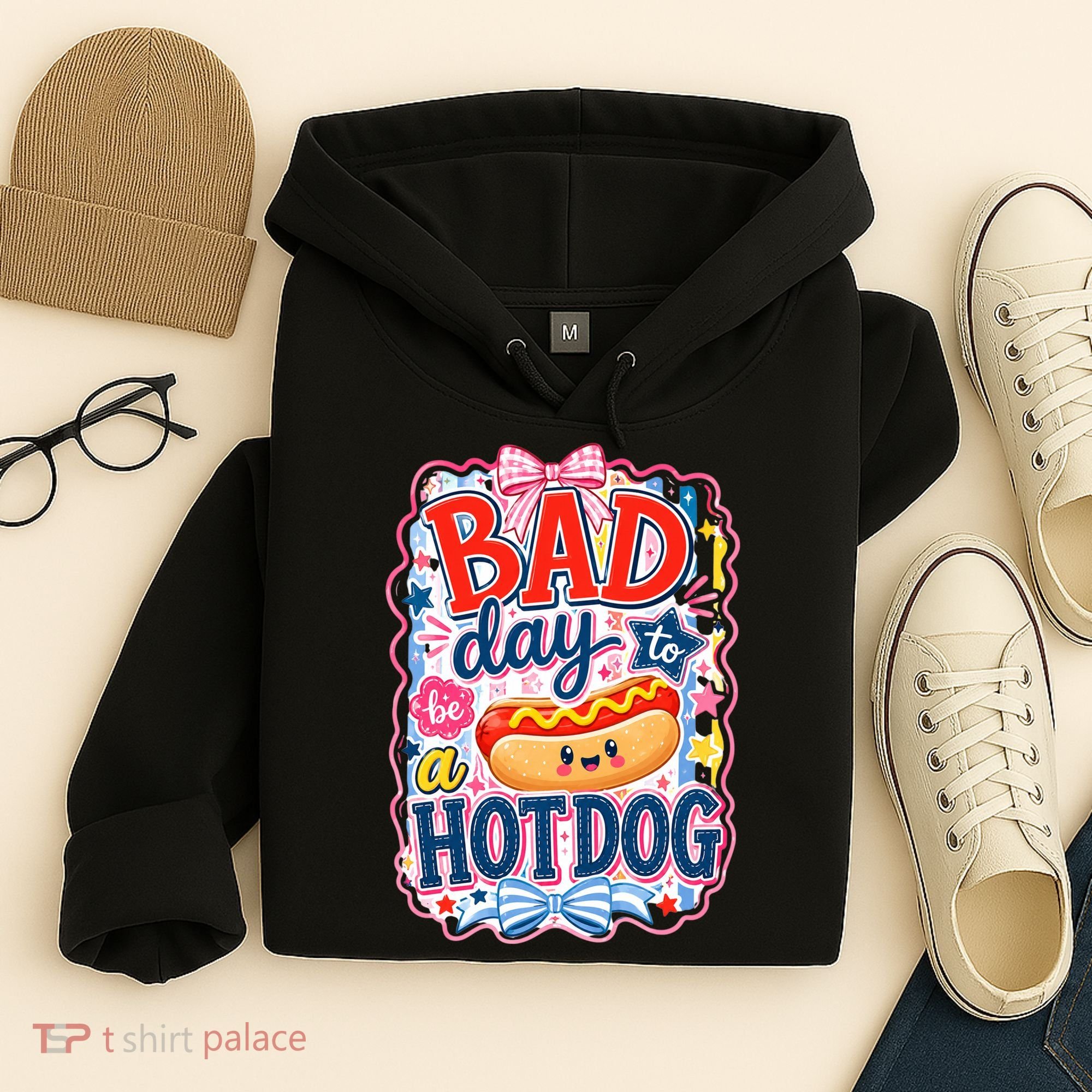 Bad Day To Be A Hotdog Hoodie
