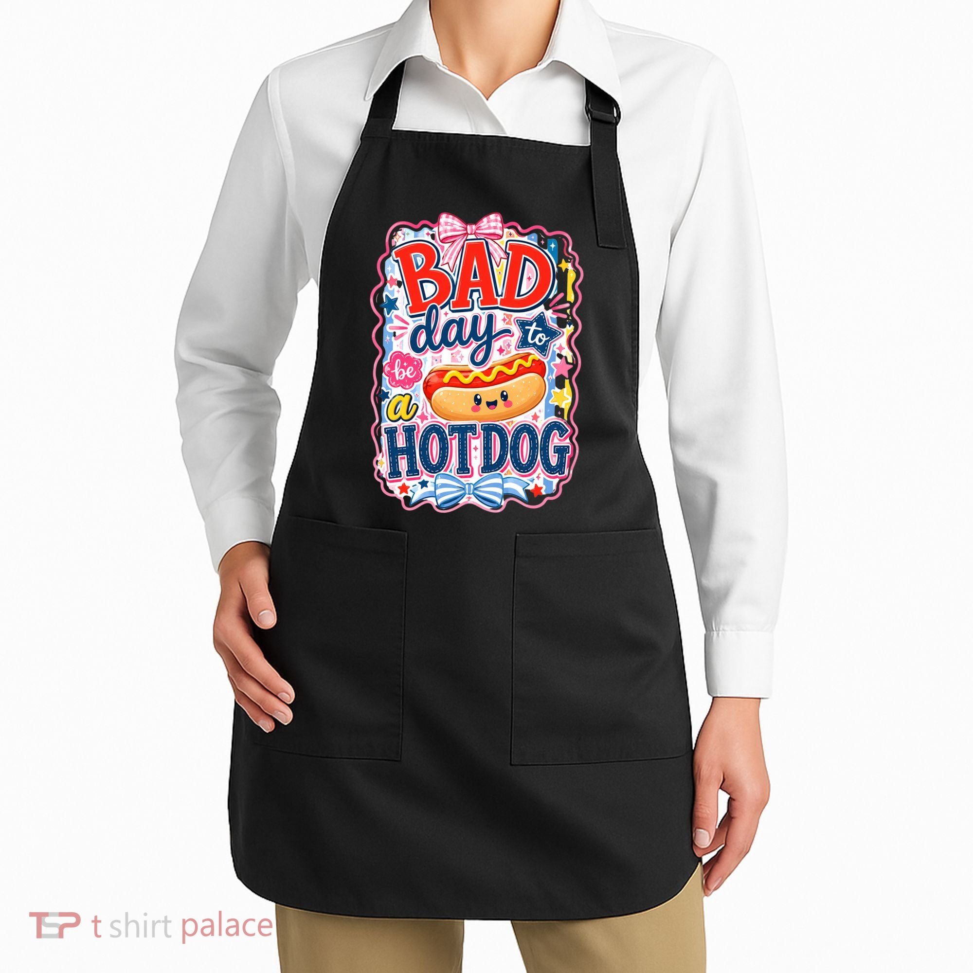Bad Day To Be A Hotdog Apron