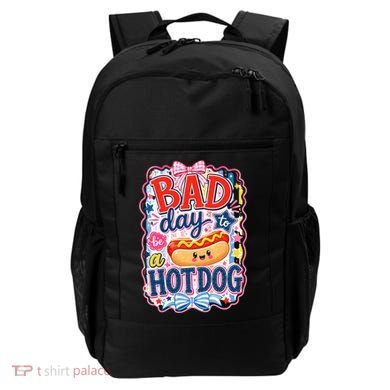 Bad Day To Be A Hotdog Backpack