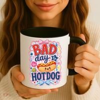Bad Day To Be A Hotdog Coffee Mug thumb 3