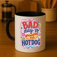 Bad Day To Be A Hotdog Coffee Mug thumb 4
