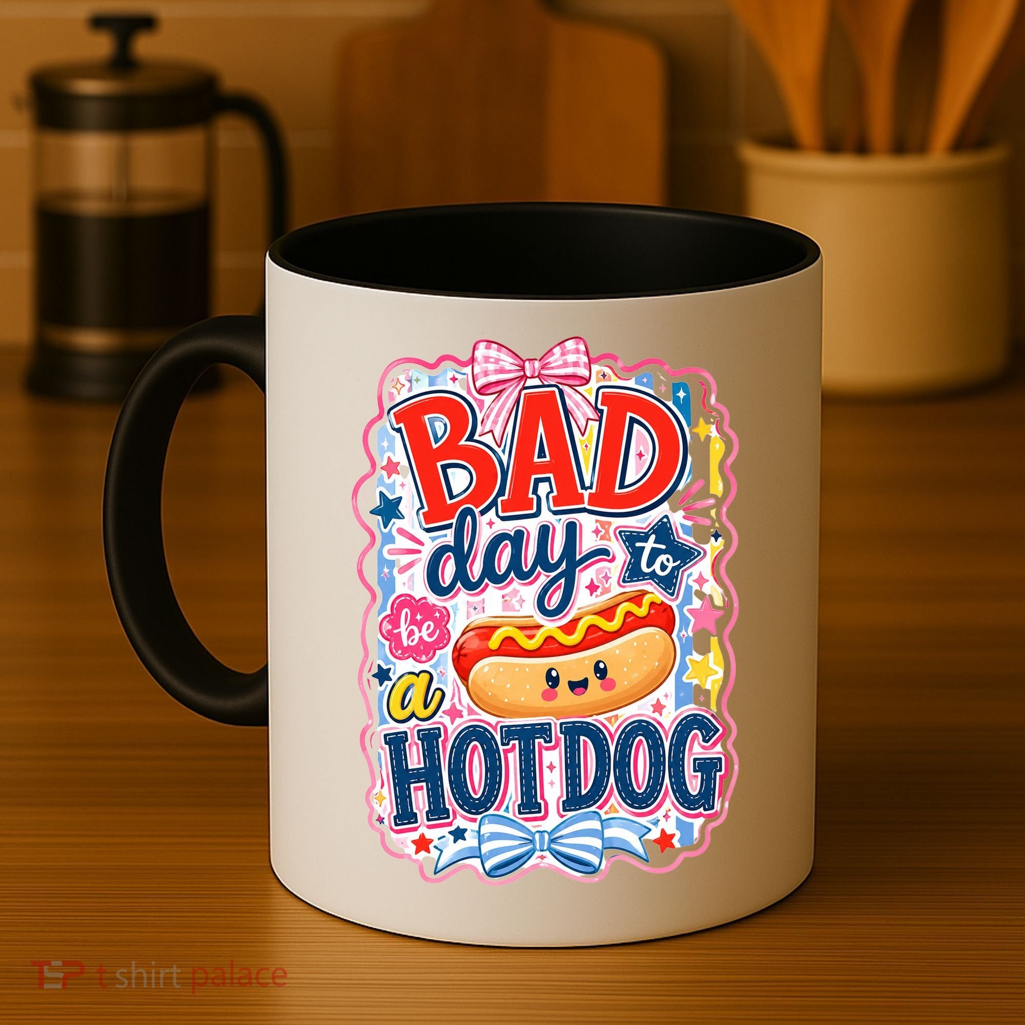 Bad Day To Be A Hotdog Coffee Mug