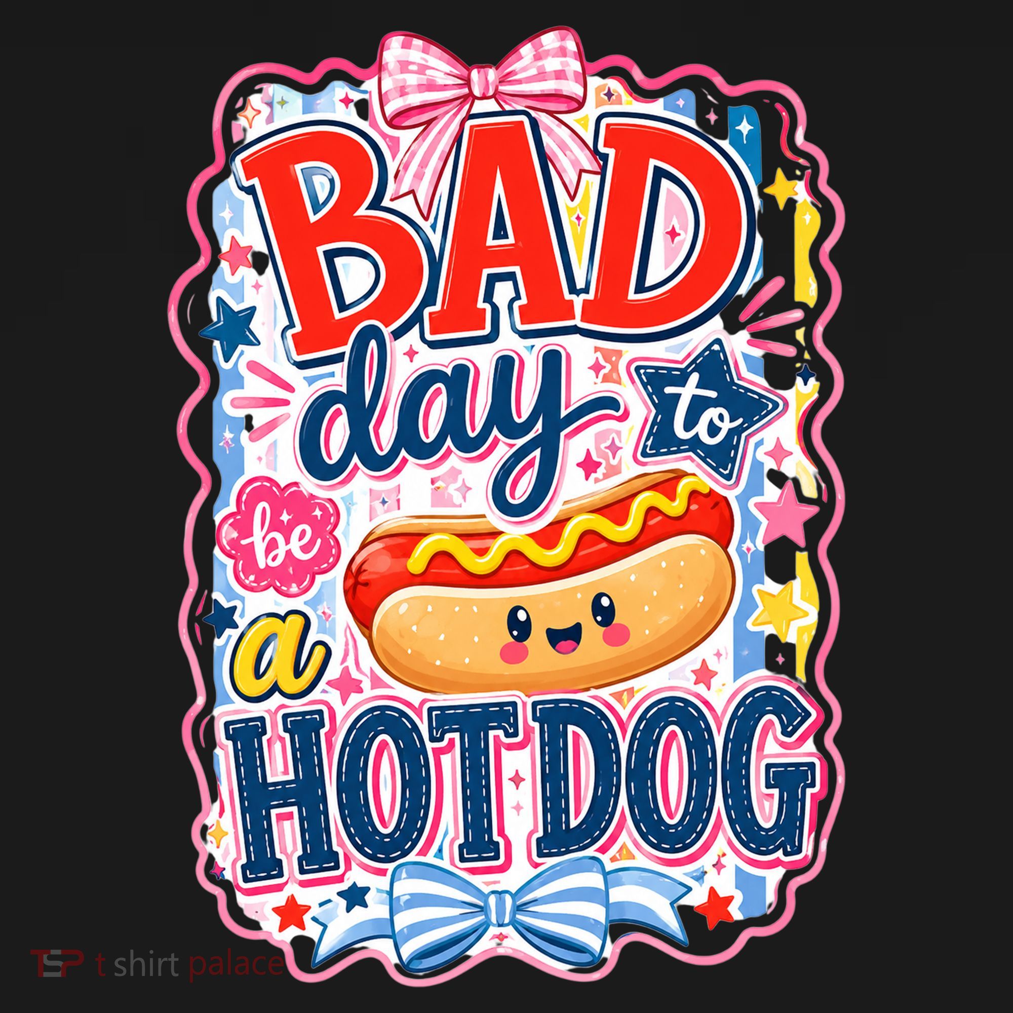 Bad Day To Be A Hotdog Mousepad