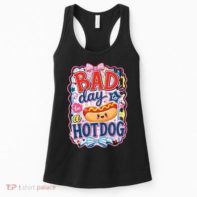 Bad Day To Be A Hotdog Women's Tank Top