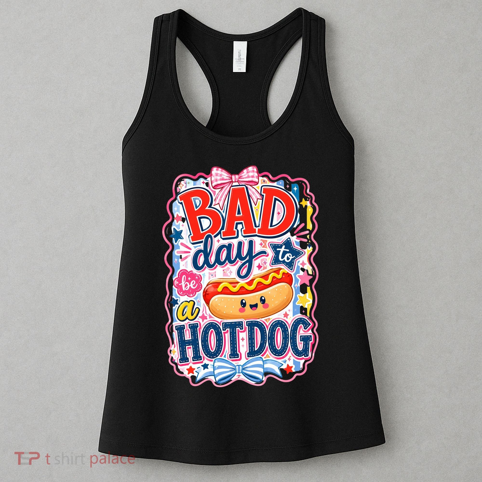 Bad Day To Be A Hotdog Women's Tank Top