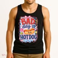 Bad Day To Be A Hotdog Tank Top thumb 3