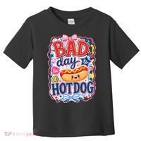 Bad Day To Be A Hotdog Toddler T-Shirt thumb 0