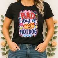 Bad Day To Be A Hotdog Women's T-Shirt thumb 2
